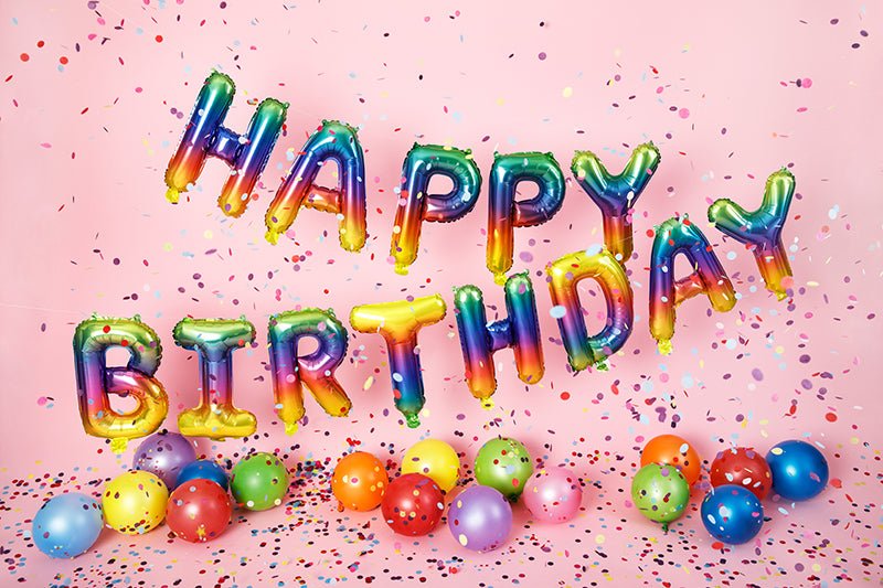 Amscan „Happy Bday“ Folienballon – Gold, Selbstschließendes Ventil, Für Helium Oder Luft