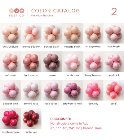 Custom DIY Balloon Bouquet Kit | Choose Your Colors