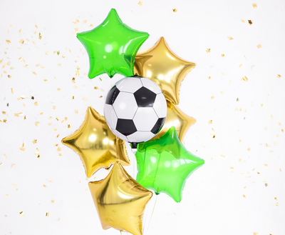 16" Soccer Mylar Balloon