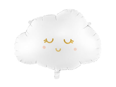 20" Cloud Mylar Balloon - Balloon Garland Kit - PopFestCo