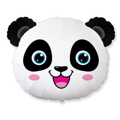 21" Panda Head Mylar Balloon - Balloon Garland Kit - PopFestCo