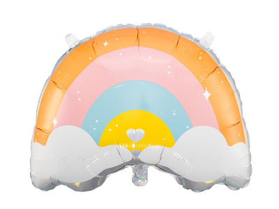 21" Rainbow Mylar Balloon - Balloon Garland Kit - PopFestCo