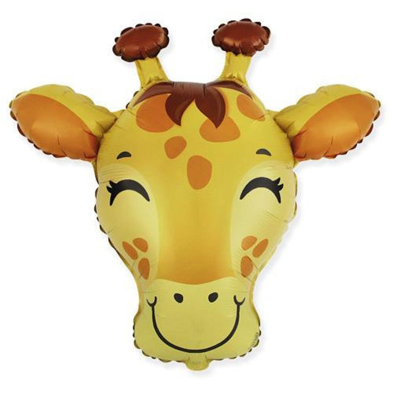 27" Giraffe Mylar Balloon - Balloon Garland Kit - PopFestCo