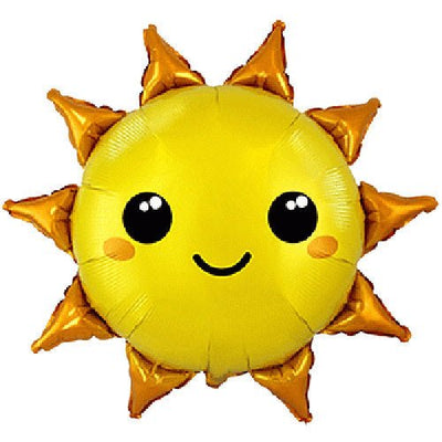 29" Sun Mylar Balloon - Balloon Garland Kit - PopFestCo