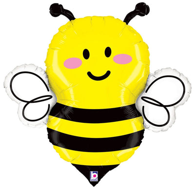 34" Bee Mylar Balloon - Balloon Garland Kit - PopFestCo