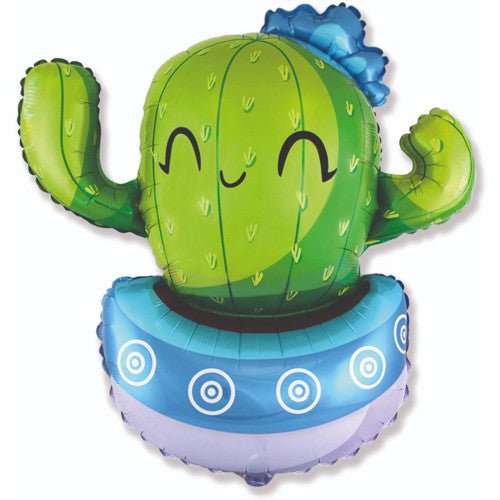 36" Cactus Mylar Balloon - Balloon Garland Kit - PopFestCo