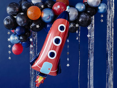45" Rocket Mylar Balloon - Balloon Garland Kit - PopFestCo