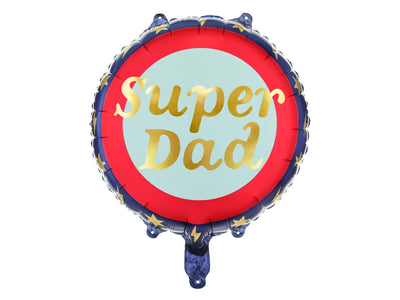 14" Super Dad Mylar Balloon