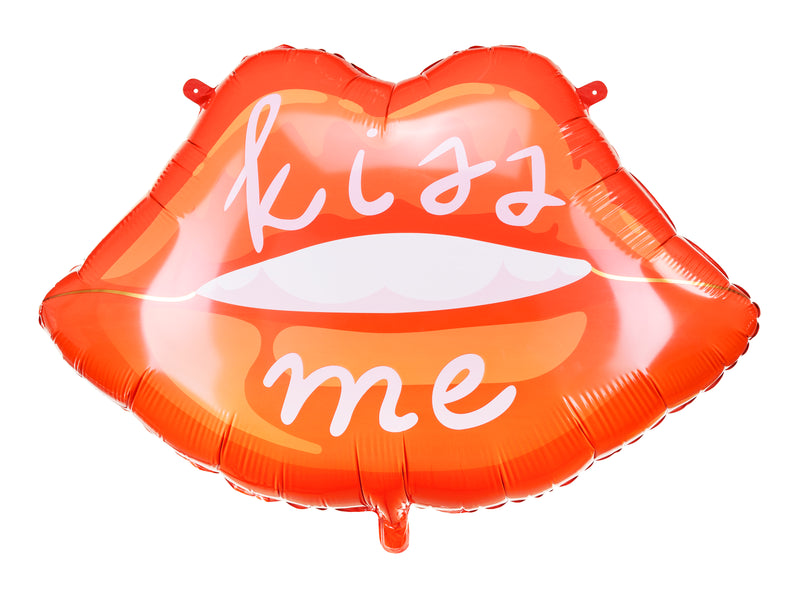29" Kiss Me Mylar Balloon