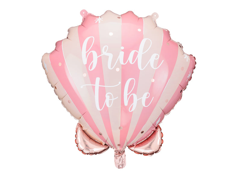 20" Bride to Be Seashell Mylar Balloon