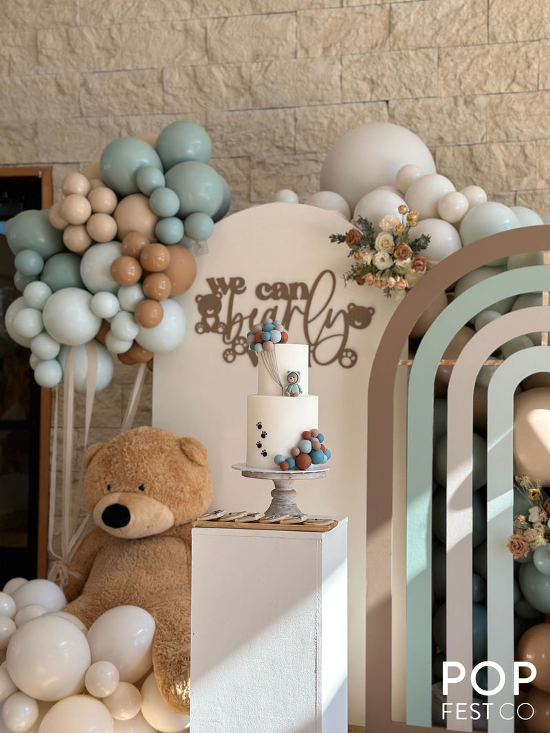 We Can Bearly Wait Balloon Garland Kit – PopFestCo