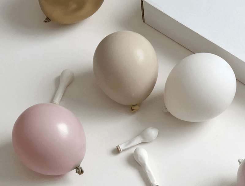 Individual Balloons (Pack of 10 per color) - Balloon Garland Kit - PopFestCo