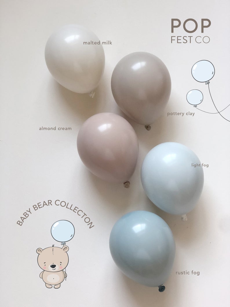 Baby Bear Balloon Garland Kit - Balloon Garland Kit - PopFestCo
