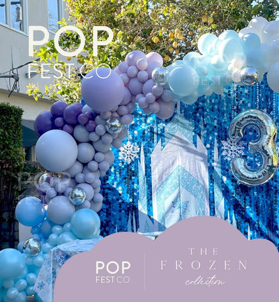 Frozen Balloon Garland Kit - Balloon Garland Kit - PopFestCo