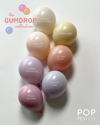 Gumdrop Balloon Garland Kit - Balloon Garland Kit - PopFestCo