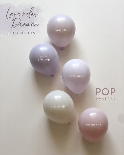 Lavender Dream Balloon Garland Kit - Balloon Garland Kit - PopFestCo