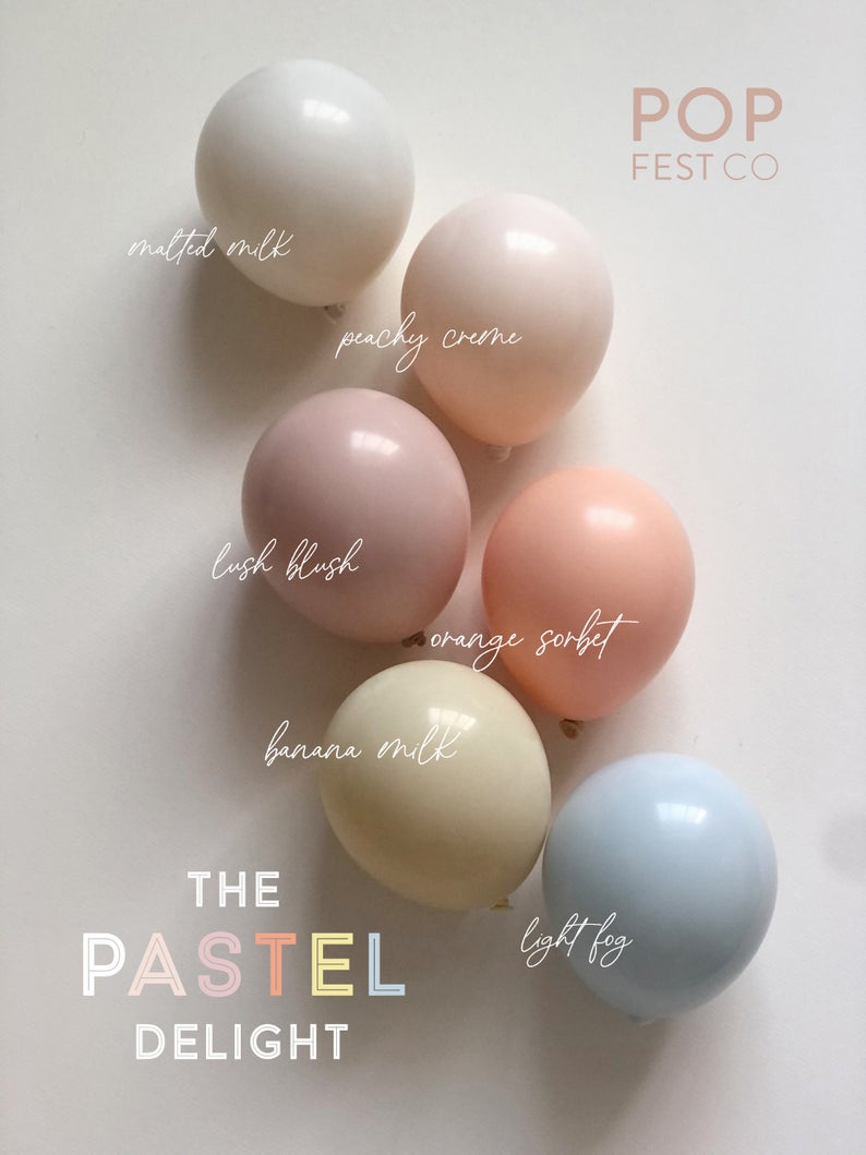 Pastel Christmas Balloon Garland Kit – PopFestCo