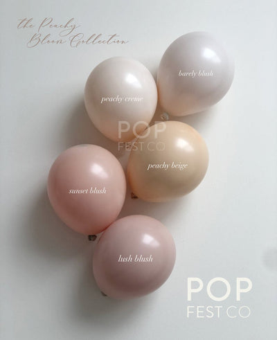Peachy Bloom Balloon Garland Kit - Balloon Garland Kit - PopFestCo